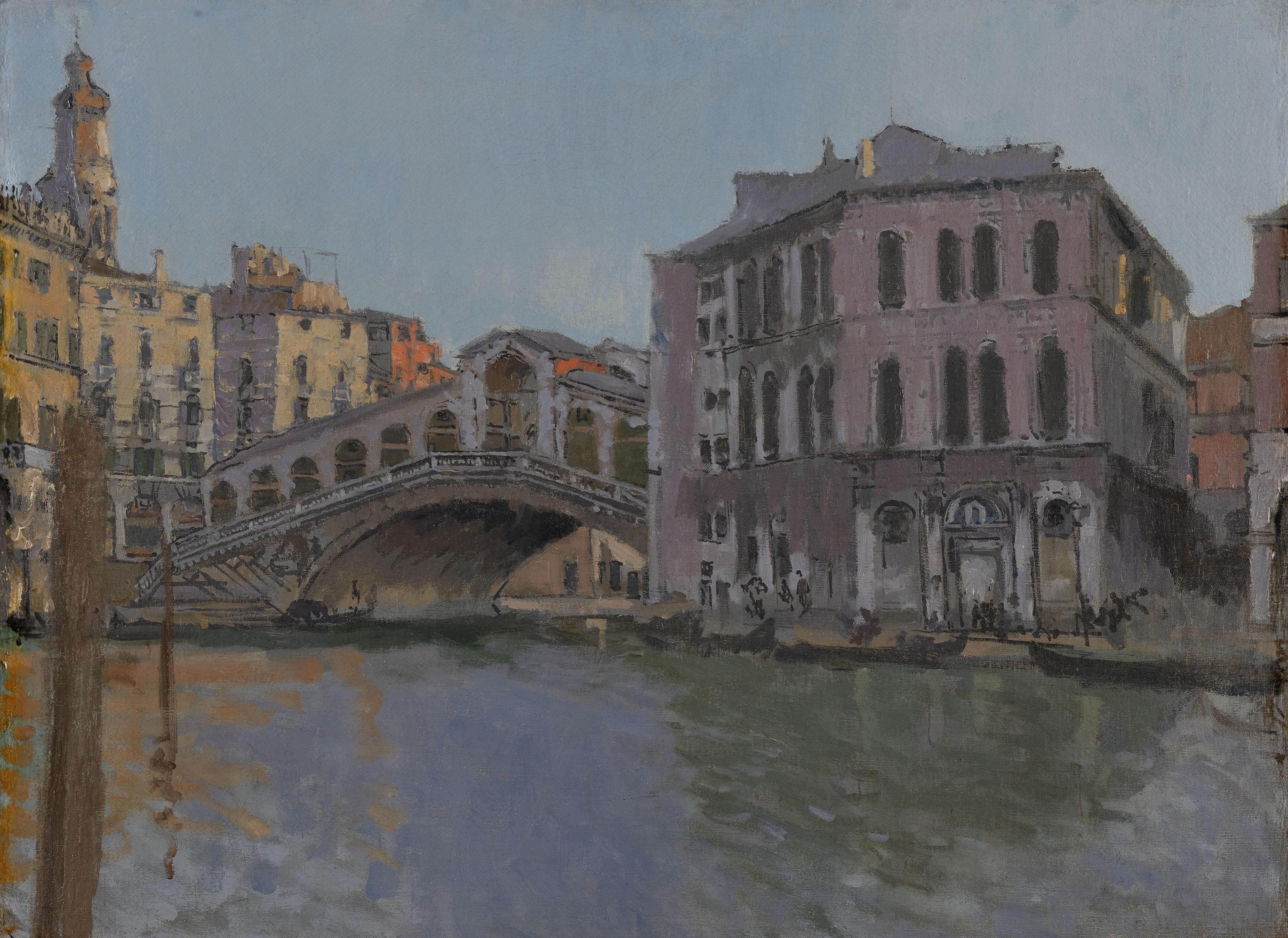 The Rialto Bridge and the Palazzo dei Camerlenghi